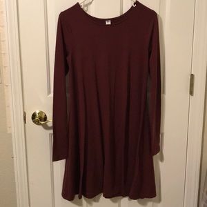 Maroon Dress